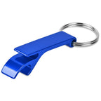 Altitude Tango Recycled Aluminium Bottle Opener Keyholder in Blue - Print Fast Express
