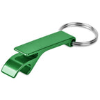Altitude Tango Recycled Aluminium Bottle Opener Keyholder in Green - Print Fast Express