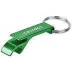 Altitude Tango Recycled Aluminium Bottle Opener Keyholder in Green — Print Fast Express