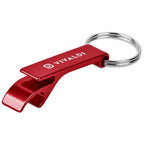 Altitude Tango Recycled Aluminium Bottle Opener Keyholder in Red — Print Fast Express