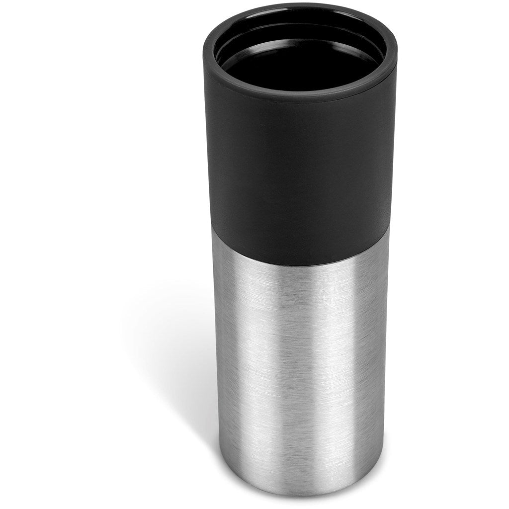Kooshty Typhoon Stainless Steel & Plastic Double-Wall Tumbler - 450ml in Black - Print Fast Express