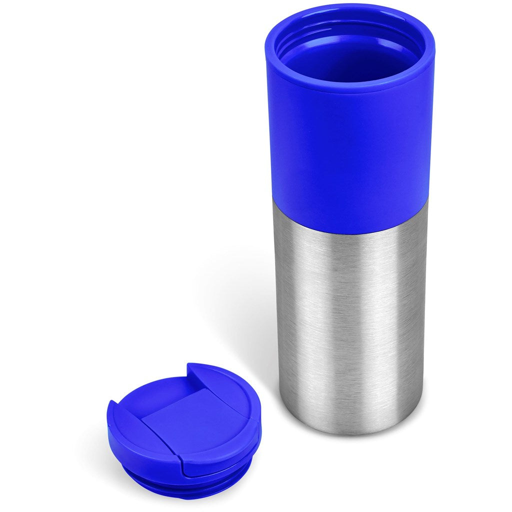 Kooshty Typhoon Stainless Steel & Plastic Double-Wall Tumbler - 450ml in Blue - Print Fast Express