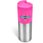 Kooshty Typhoon Stainless Steel & Plastic Double-Wall Tumbler - 450ml in Pink — Print Fast Express