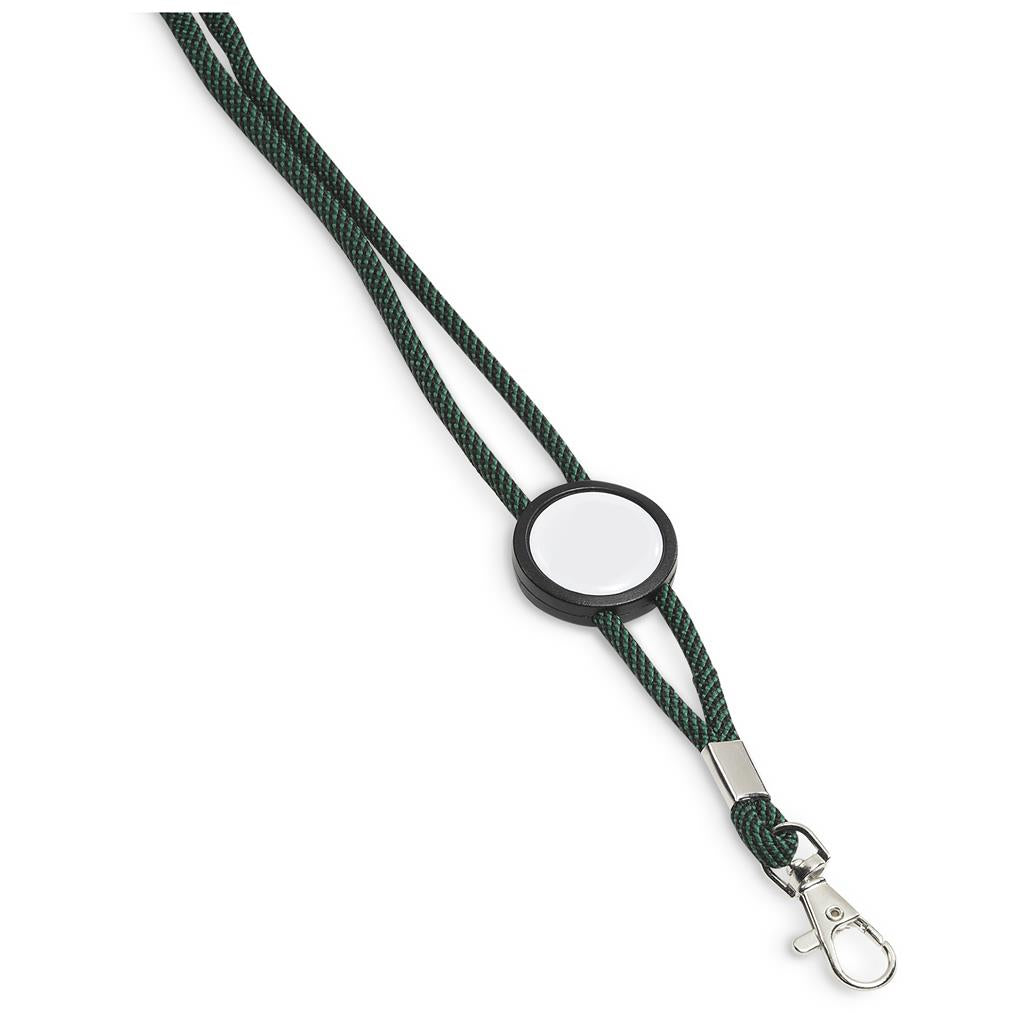 Altitude Candystripe Dome Lanyard in Green - Print Fast Express