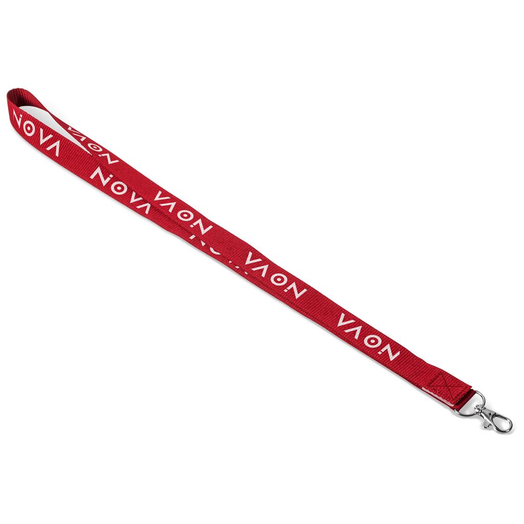 Altitude Basix Lanyard in Red — Print Fast Express
