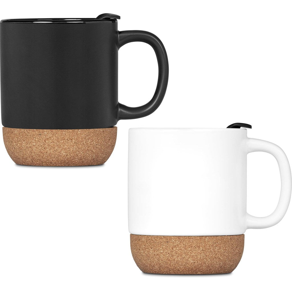 Serendipio Sienna Cork & Ceramic Coffee Mug - 340ml — Print Fast Express