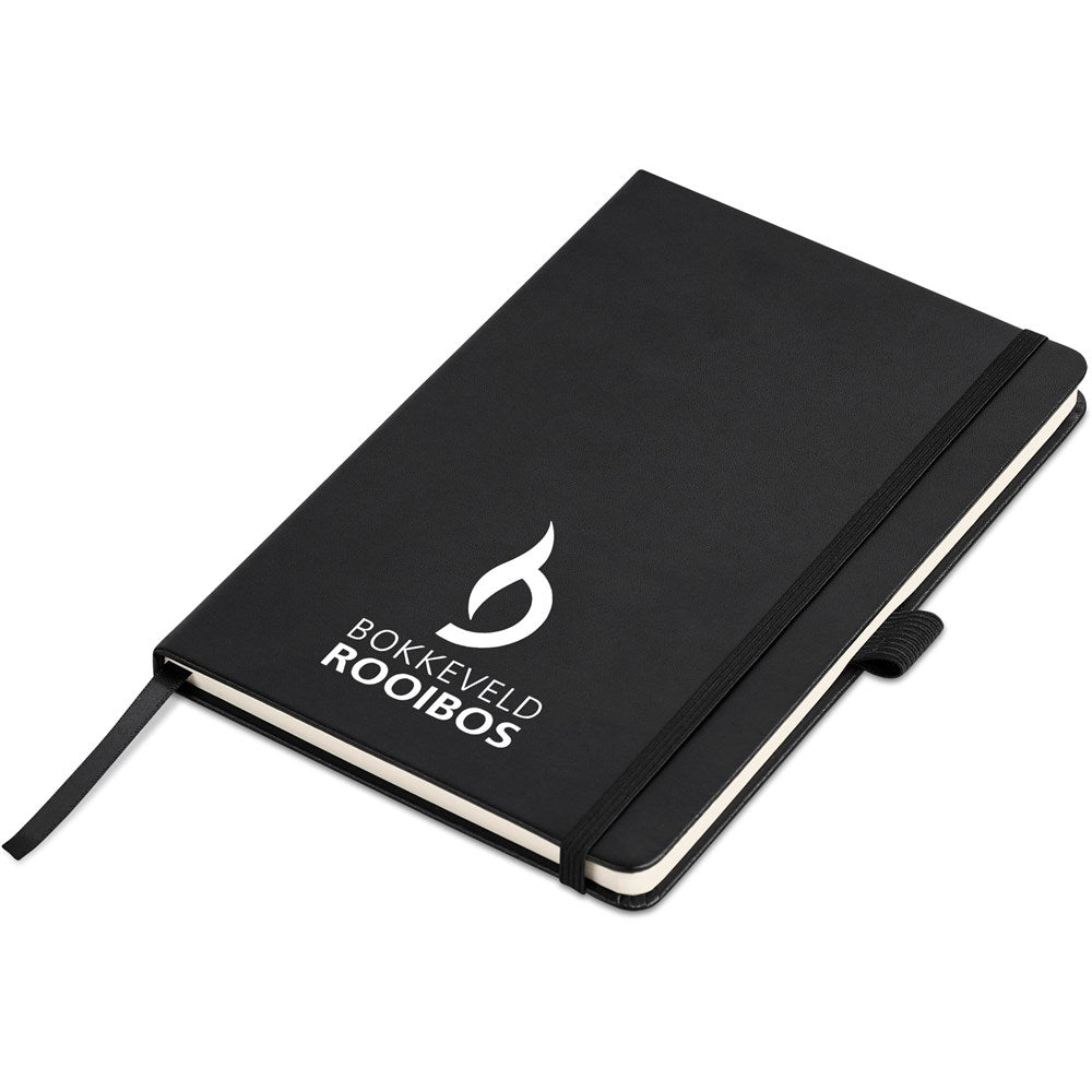Altitude Stanford A5 Hard Cover Notebook in Black — Print Fast Express