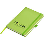 Altitude Stanford A5 Hard Cover Notebook in Lime — Print Fast Express