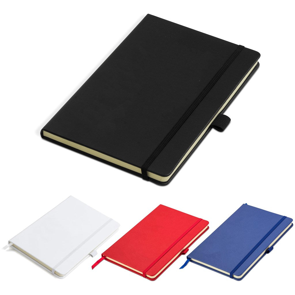 Altitude Stanford A5 Hard Cover Notebook custom branded with your logo