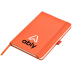 Altitude Stanford A5 Hard Cover Notebook in Orange — Print Fast Express