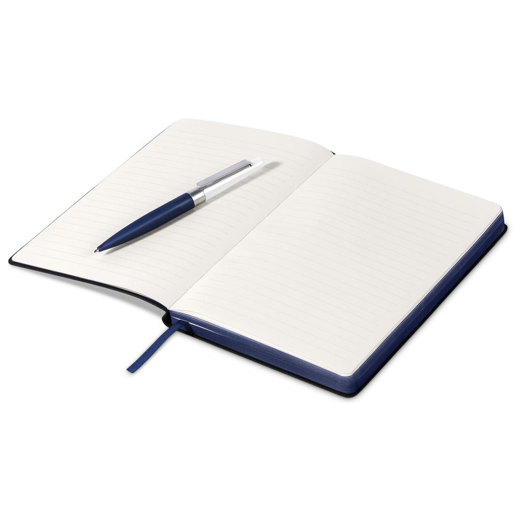 Altitude Renaissance A5 Soft Cover Notebook in Navy - Print Fast Express