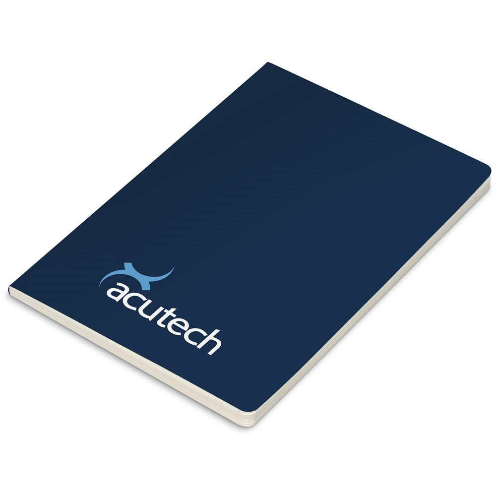 Altitude Jotter A5 Soft Cover Notebook in Navy — Print Fast Express