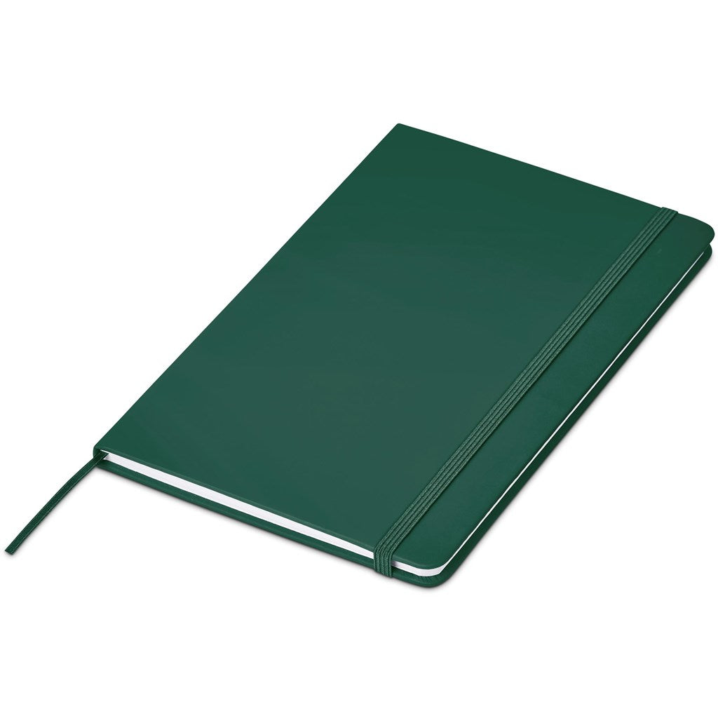 Altitude Omega A5 Hard Cover Notebook in Dark Green - Print Fast Express