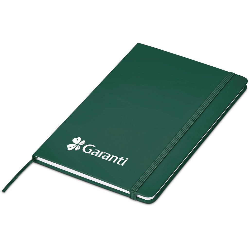 Altitude Omega A5 Hard Cover Notebook in Dark Green — Print Fast Express