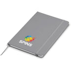 Altitude Omega A5 Hard Cover Notebook in Grey — Print Fast Express