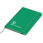 Altitude Omega A5 Hard Cover Notebook in Green — Print Fast Express