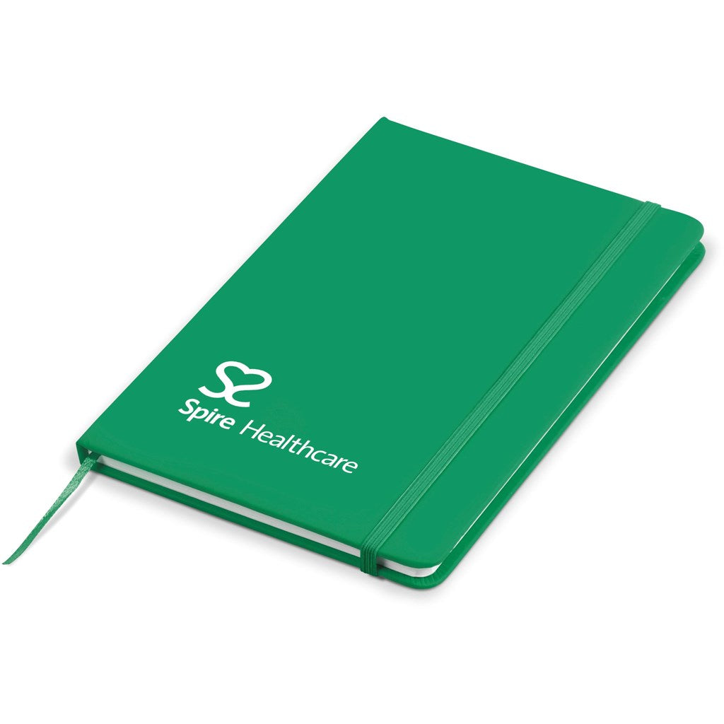 Altitude Omega A5 Hard Cover Notebook in Green — Print Fast Express