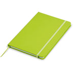 Altitude Omega A5 Hard Cover Notebook in Lime - Print Fast Express