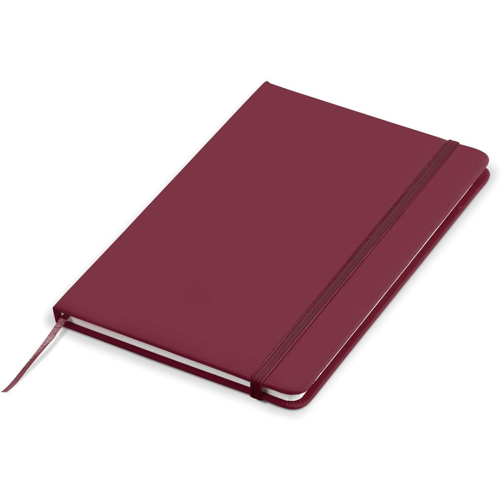 Altitude Omega A5 Hard Cover Notebook in Maroon - Print Fast Express