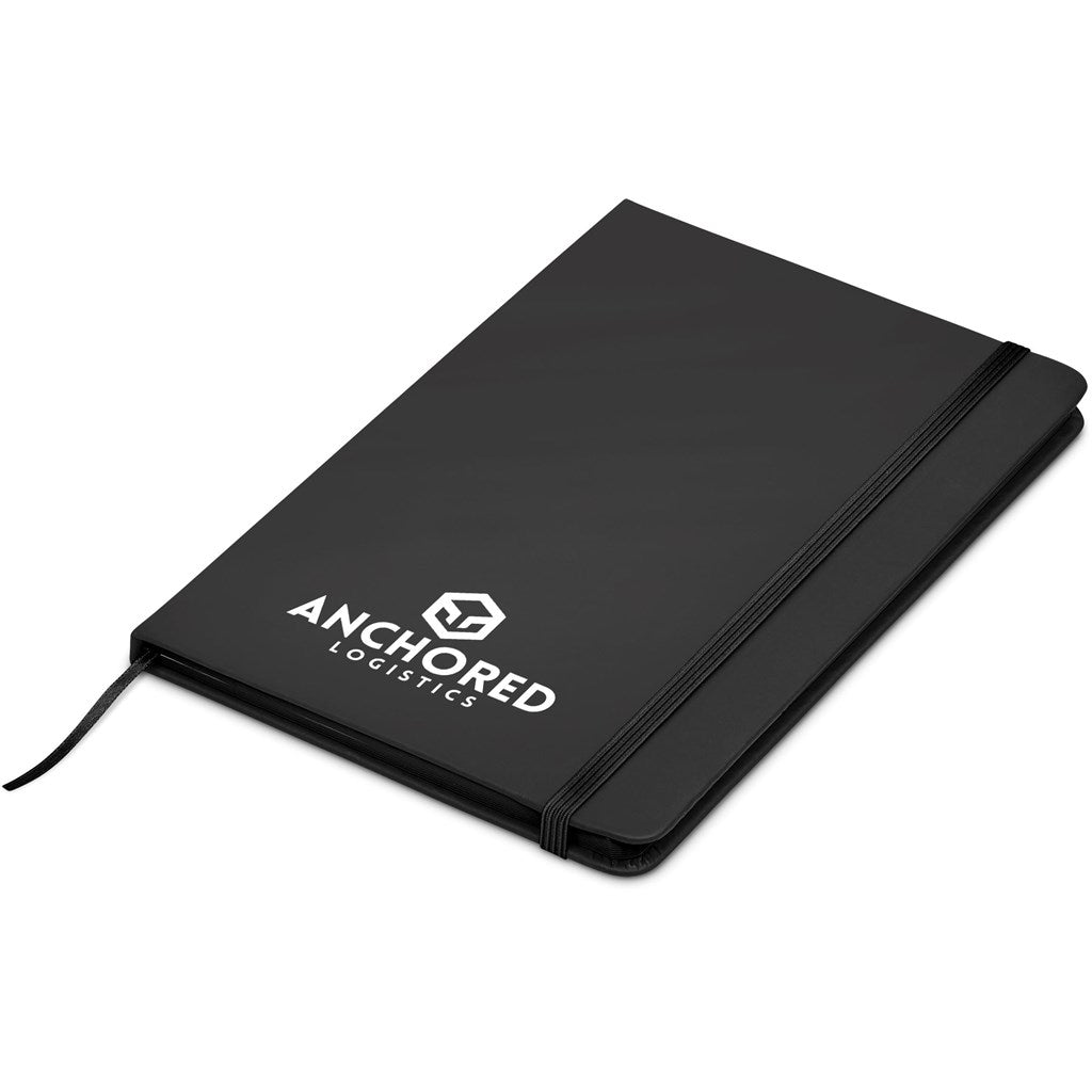 Altitude Sigma A5 Hard Cover Notebook in Black — Print Fast Express