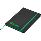 Altitude Sigma A5 Hard Cover Notebook in Green — Print Fast Express