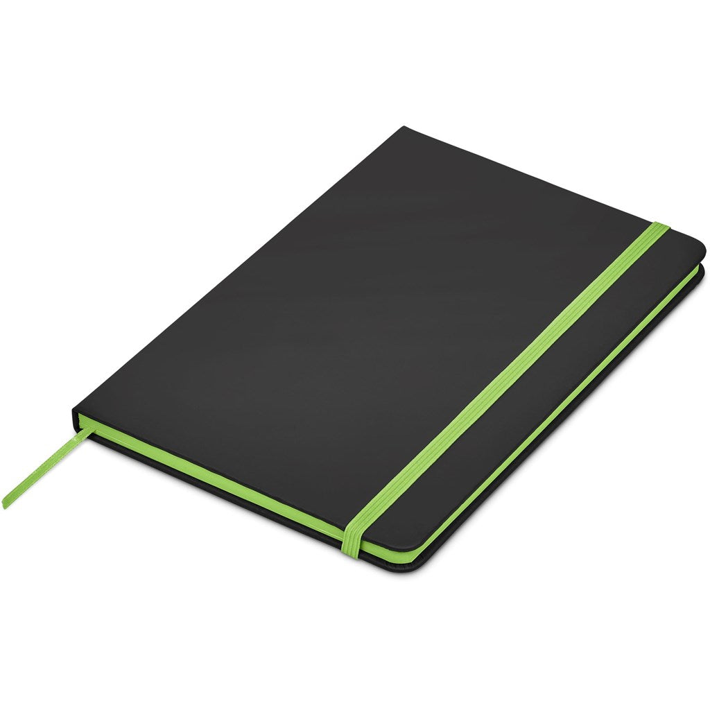 Altitude Sigma A5 Hard Cover Notebook in Lime - Print Fast Express