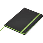 Altitude Sigma A5 Hard Cover Notebook in Lime - Print Fast Express