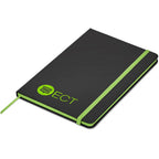Altitude Sigma A5 Hard Cover Notebook in Lime — Print Fast Express