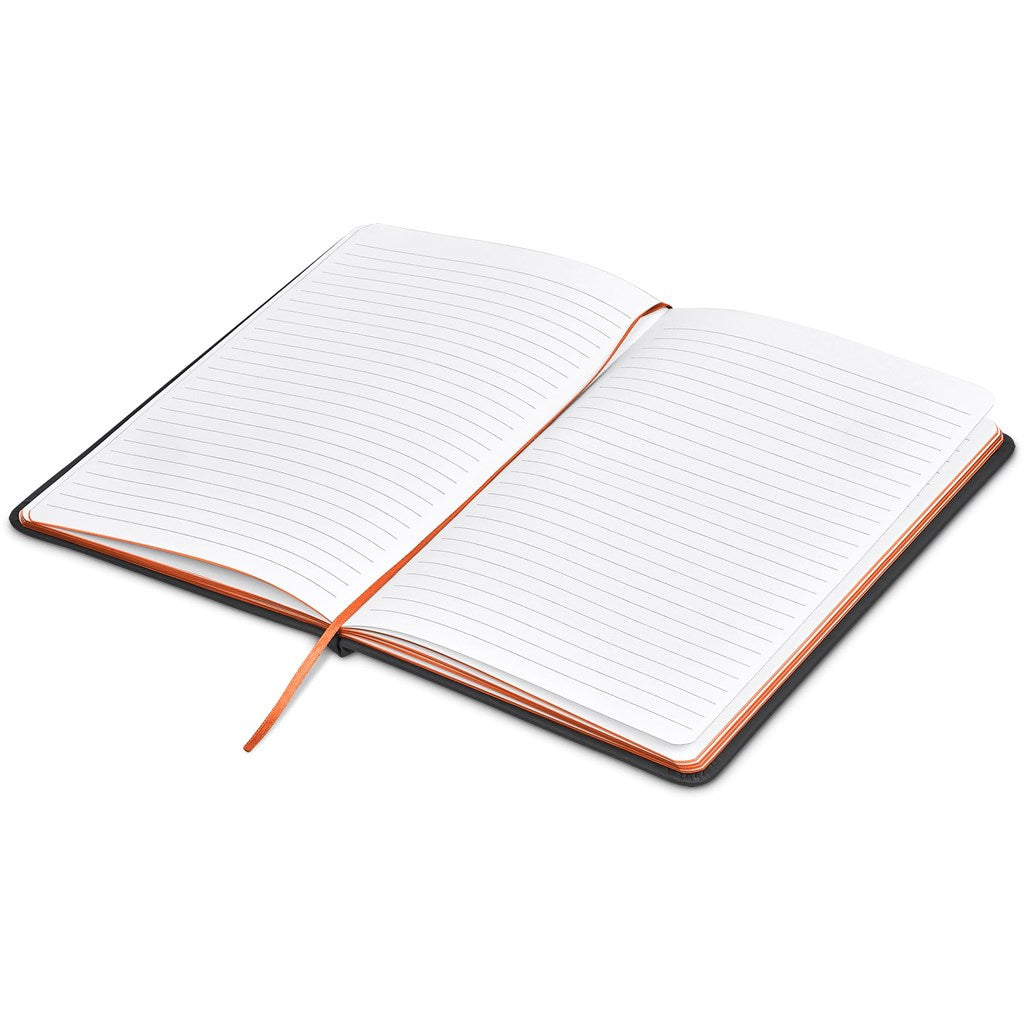 Altitude Sigma A5 Hard Cover Notebook in Orange - Print Fast Express