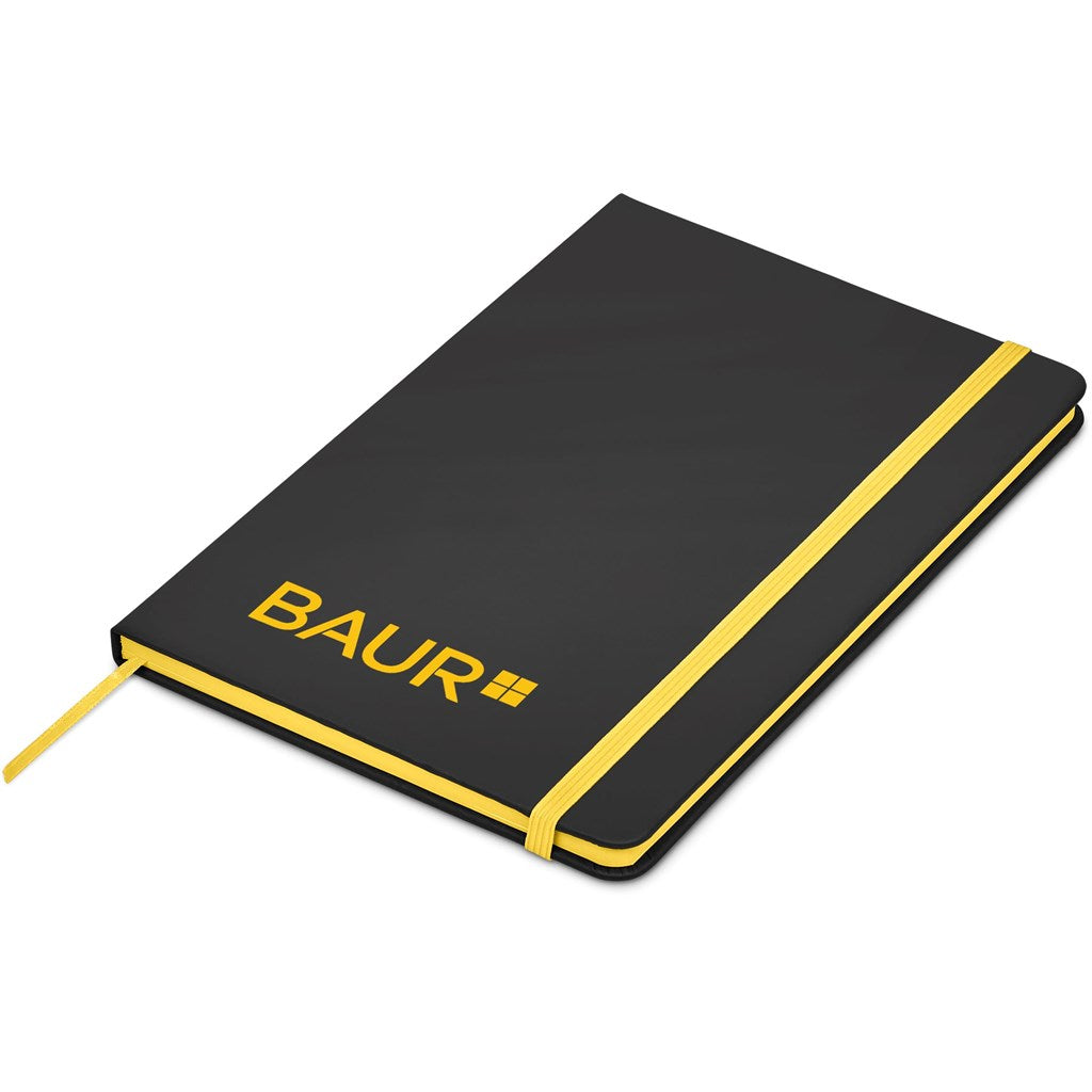 Altitude Sigma A5 Hard Cover Notebook in Yellow — Print Fast Express