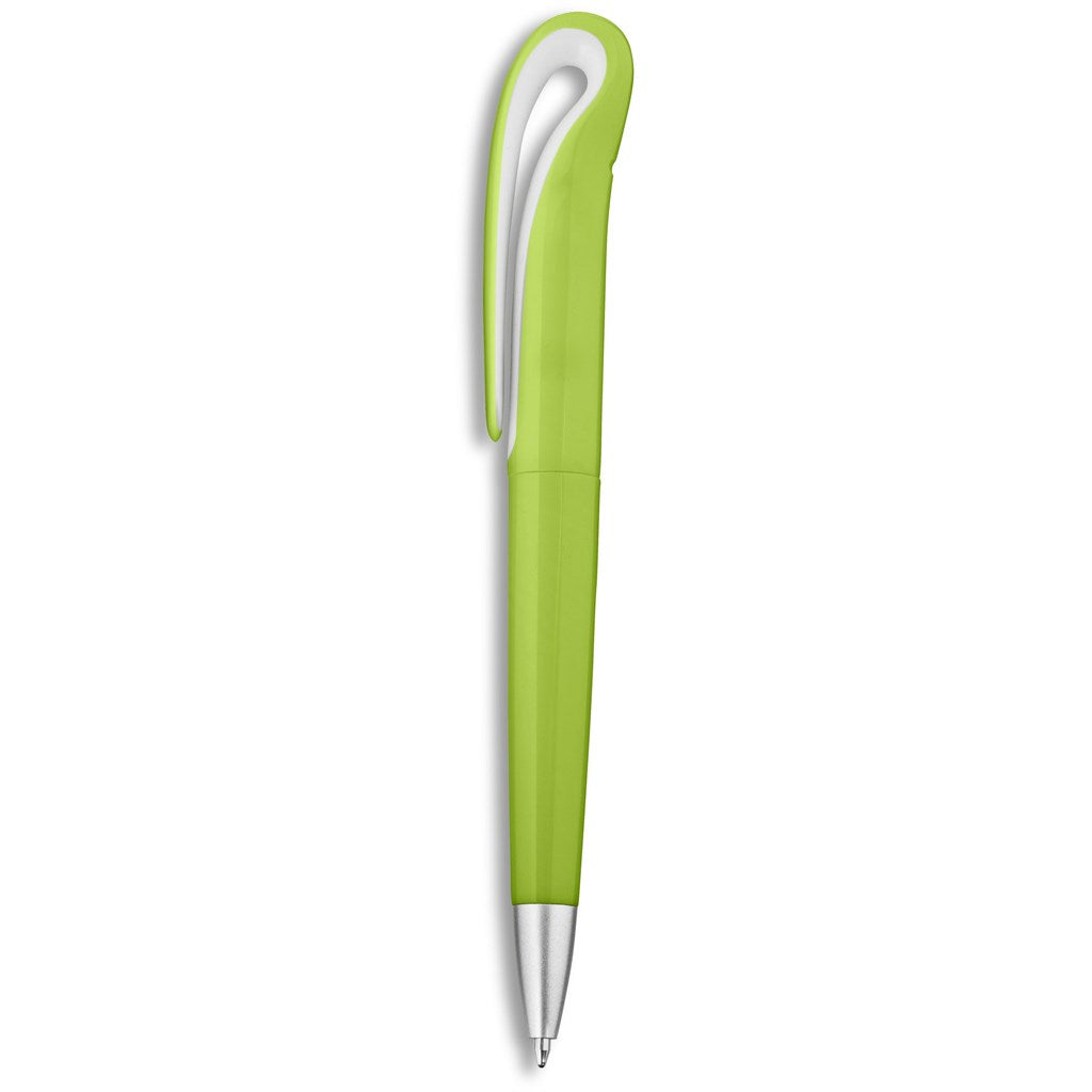 Altitude Sickle Ball Pen in Lime - Print Fast Express