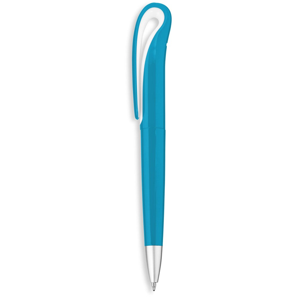 Altitude Sickle Ball Pen in Turquoise - Print Fast Express