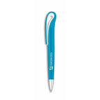 Altitude Sickle Ball Pen in Turquoise — Print Fast Express