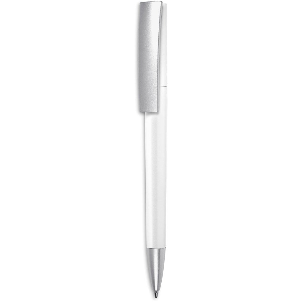 Altitude Doodle Ball Pen in Solid White - Print Fast Express
