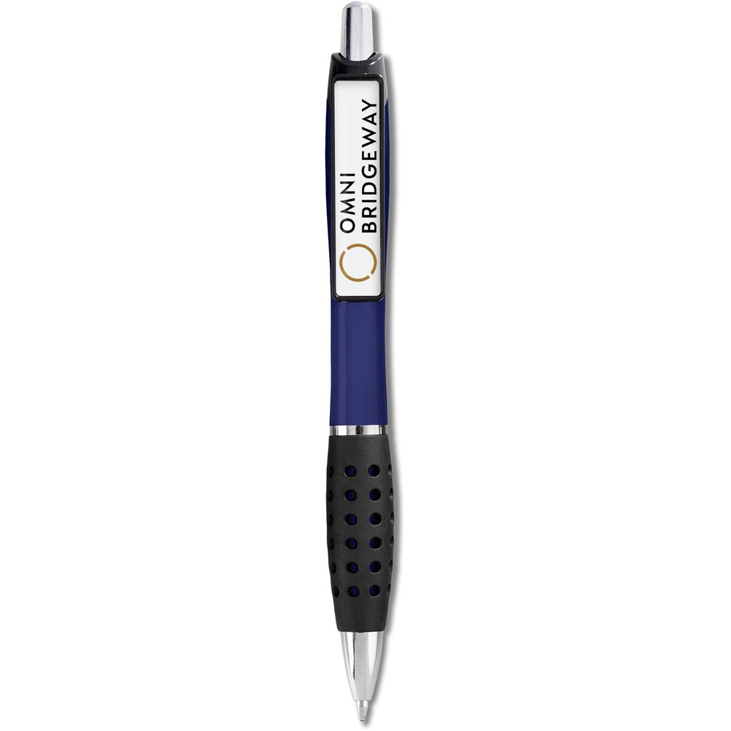 Altitude Billboard Dome Ball Pen in Navy — Print Fast Express
