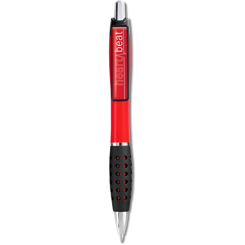 Altitude Billboard Dome Ball Pen in Red — Print Fast Express