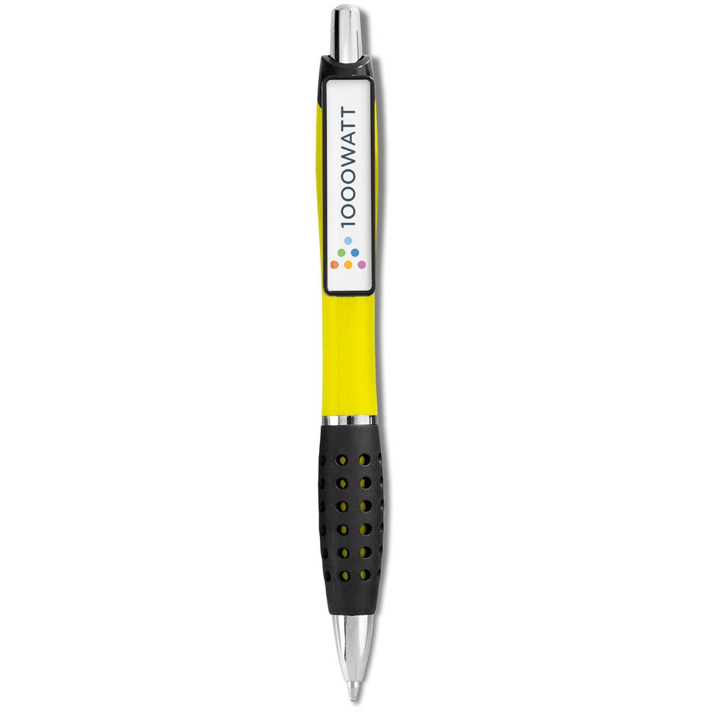 Altitude Billboard Dome Ball Pen in Yellow — Print Fast Express