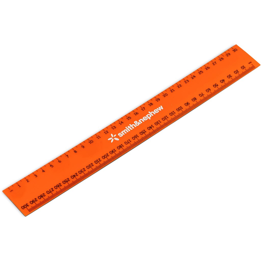 Altitude Frontline 30cm Ruler in Orange — Print Fast Express