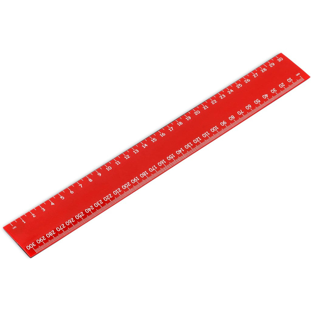 Altitude Frontline 30cm Ruler in Red - Print Fast Express