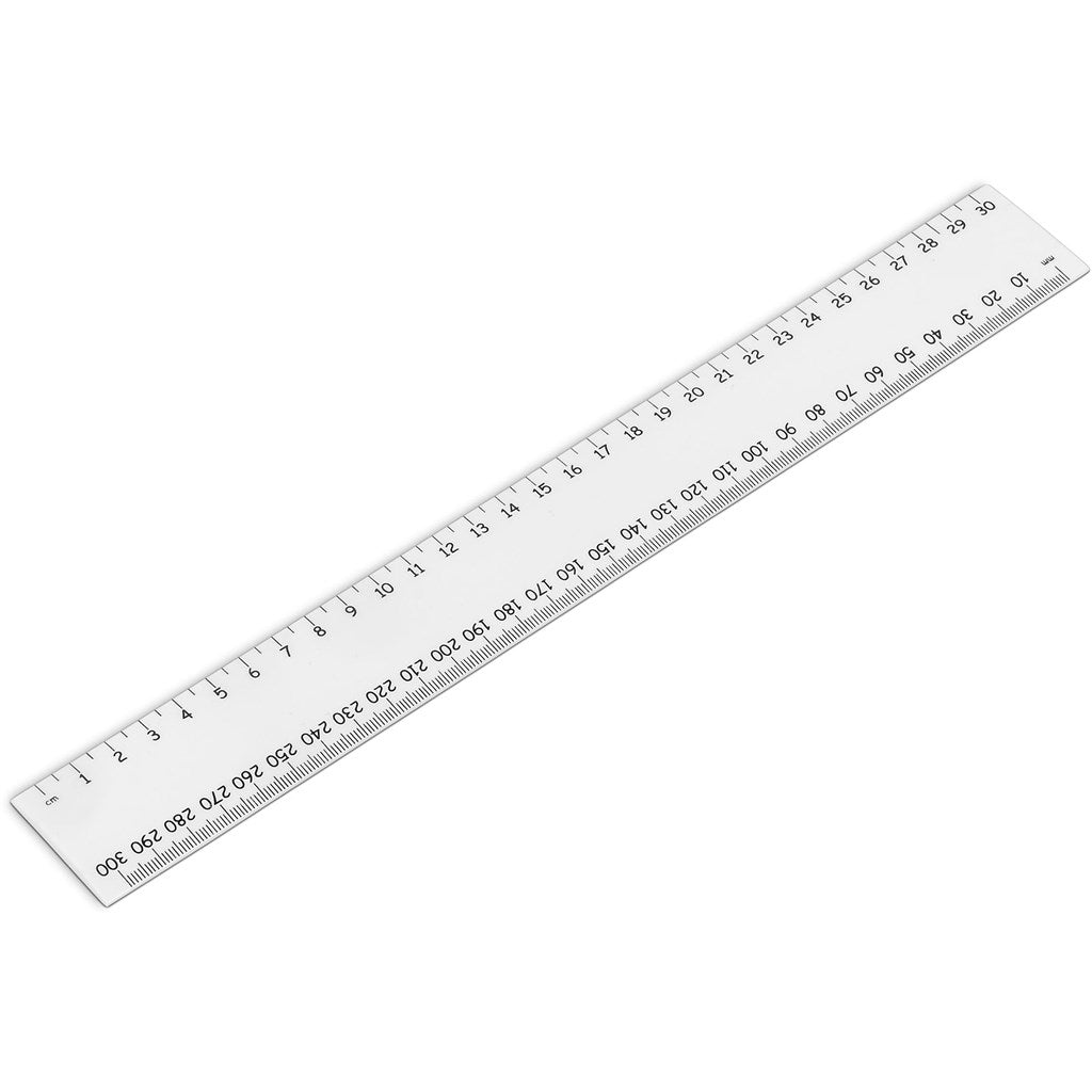 Altitude Frontline 30cm Ruler in Solid White - Print Fast Express