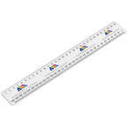 Altitude Frontline 30cm Ruler in Solid White — Print Fast Express