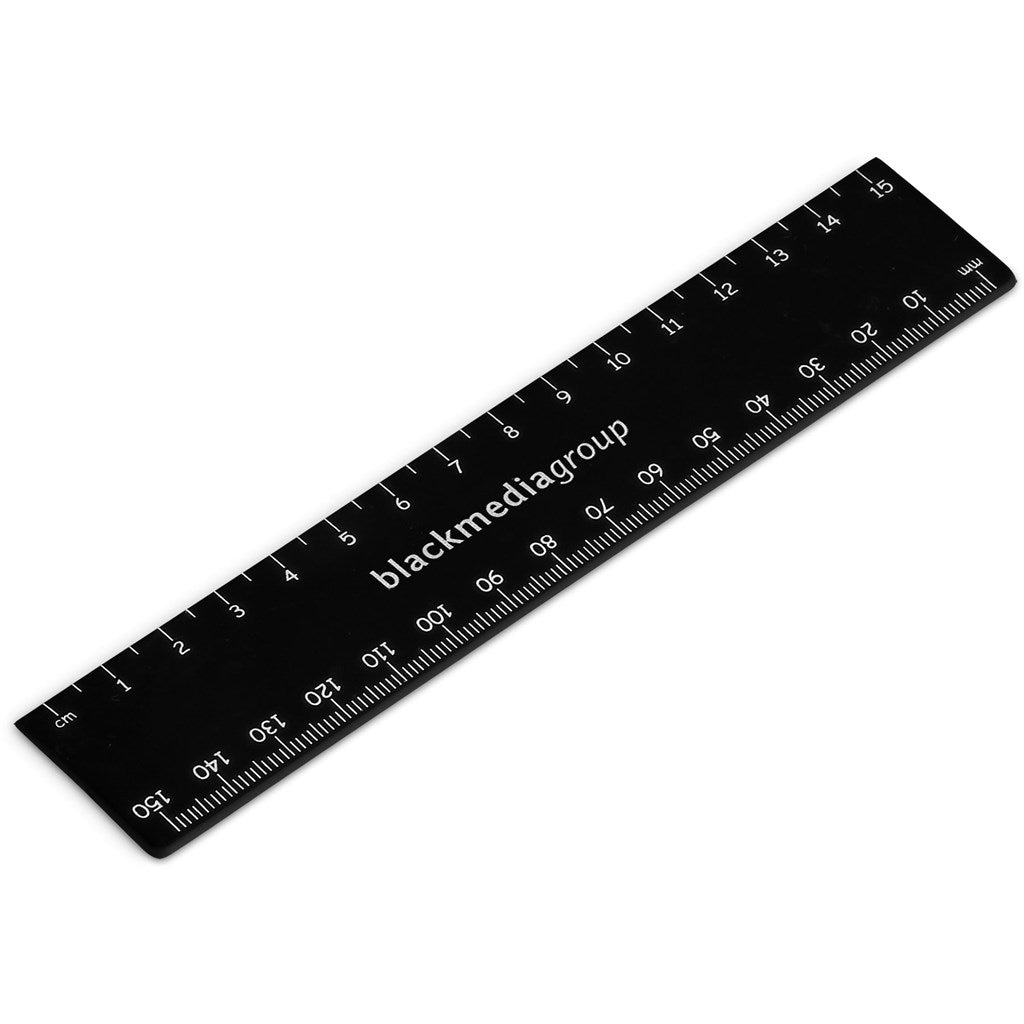 Altitude Scholastic 15cm Ruler in Black — Print Fast Express