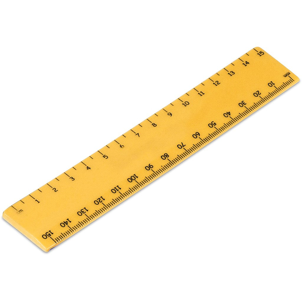 Altitude Scholastic 15cm Ruler in Yellow - Print Fast Express