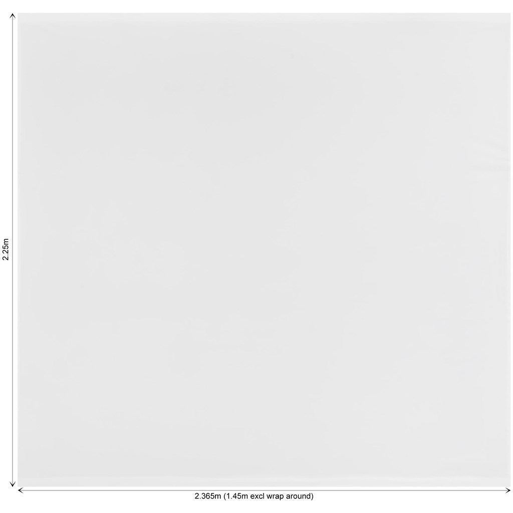 Legend Curved Banner Wall Skin with Wings 2.32m x 2.25m (Excludes Hardware) — Print Fast Express