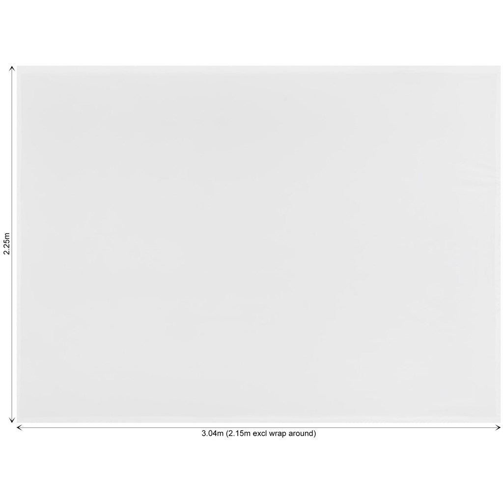 Legend Curved Banner Wall Skin with Wings 3.20m x 2.25m (Excludes Hardware) — Print Fast Express