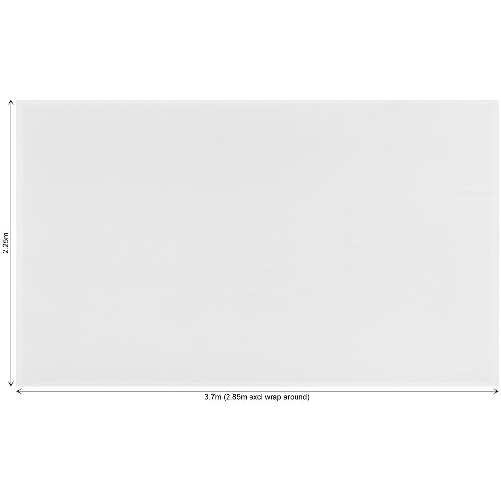 Legend Curved Banner Wall Skin with Wings 3.70m x 2.25m (Excludes Hardware) — Print Fast Express