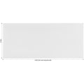 Legend Curved Banner Wall Skin with Wings 5.11cm x 2.25m (Excludes Hardware) custom branded with your logo