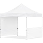 Coated Steel Sublimated Gazebo 3m x 3m - 1 Half-Wall Skin - 1 Full-Wall Skin custom branded with your logo
