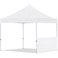 Coated Steel Sublimated Gazebo 3m x 3m - 1 Half-Wall Skin custom branded with your logo