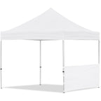 Coated Steel Sublimated Gazebo 3m x 3m - 1 Half-Wall Skin custom branded with your logo